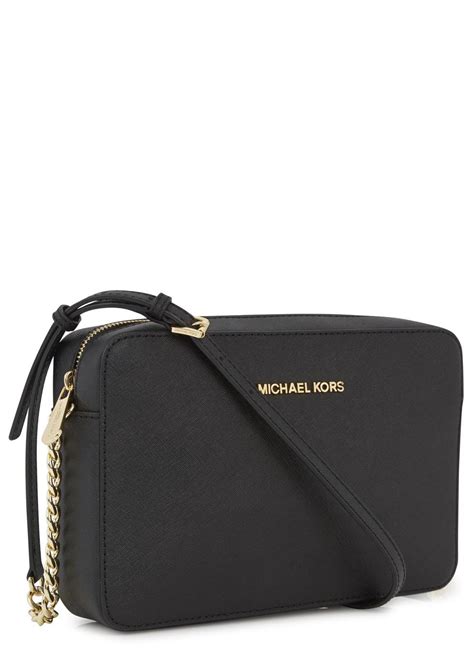 black saffiano leather michael kors|saffiano leather cross body bag.